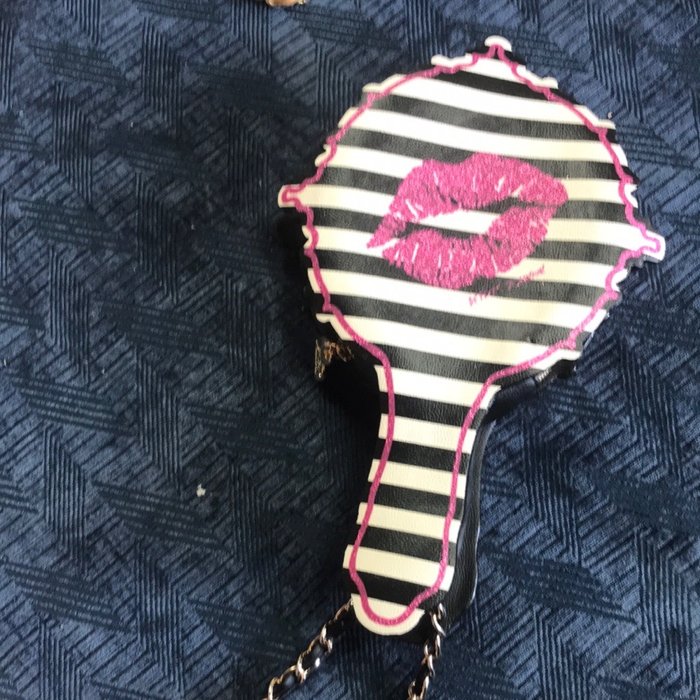 Betsey Johnson mirror purse